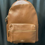 Load image into Gallery viewer, Coach Leather Backpack HANDBAGS L
