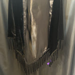 Load image into Gallery viewer, No Brand Velvet Tassle Shawl ACCESSORIES
