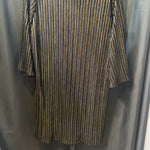 Load image into Gallery viewer, Chicos Gold Stripe/Velvet DRESSES 2
