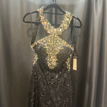 Load image into Gallery viewer, Mac Duggal NWT Sequin Open Back EVENING 4
