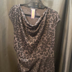 Load image into Gallery viewer, Etcetera Leopard Cowl Neck DRESSES 8
