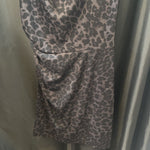 Load image into Gallery viewer, Etcetera Leopard Cowl Neck DRESSES 8
