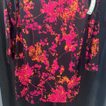 Load image into Gallery viewer, DVF LS Floral V Neck DRESSES 14
