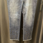 Load image into Gallery viewer, Chicos Beaded Accents JEANS 4p
