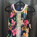 Load image into Gallery viewer, Eliza J Floral Eyelet Slvlss DRESSES 6
