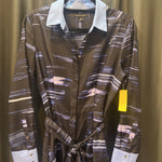 Load image into Gallery viewer, Banana Republic Belted Nylon Print DRESSES 8
