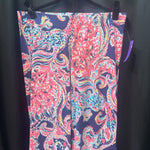 Load image into Gallery viewer, Lilly Pulizter Paisley Pull on PANTS L
