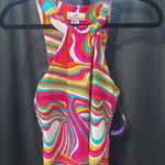 Load image into Gallery viewer, Jude Connally Wavy Print Tank DRESSES XS
