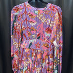 Load image into Gallery viewer, Oliphant LS Print Metallic DRESSES XS
