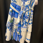 Load image into Gallery viewer, Sugarlips NWT Floral Belted Ruffle Sleeve DRESSES XS
