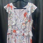 Load image into Gallery viewer, Parker Floral Ruffles HiLo DRESSES L
