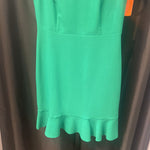 Load image into Gallery viewer, Karl Lagerfeld Ruffle Vneck Sheath DRESSES 8
