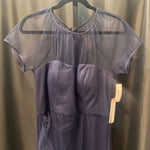 Load image into Gallery viewer, Maggy London NWT Sheer Bodice Sequin Skirty EVENING 12
