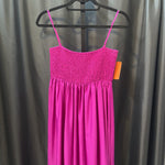 Load image into Gallery viewer, Zara Smocked Eyelet Maxi DRESSES XS
