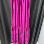 Load image into Gallery viewer, Zara Smocked Eyelet Maxi DRESSES XS
