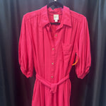 Load image into Gallery viewer, Maeve Maxi SS Tie Waist Bttn Up DRESSES Mp
