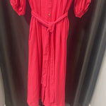 Load image into Gallery viewer, Maeve Maxi SS Tie Waist Bttn Up DRESSES Mp
