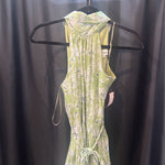 Load image into Gallery viewer, En Saison Patterned Tie Neck Maxi DRESSES S
