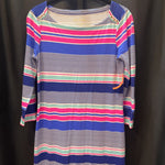 Load image into Gallery viewer, Lilly Pulizter 3/4 Slv Stripe DRESSES S
