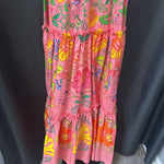 Load image into Gallery viewer, Farm Rio Floral Maxi SS DRESSES M
