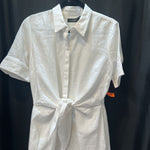 Load image into Gallery viewer, Polo Ralph Lauren Linen Midi Tie Front DRESSES 12
