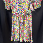Load image into Gallery viewer, Olivaceous Floral Tie Waist DRESSES S
