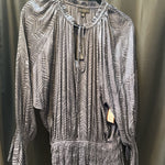 Load image into Gallery viewer, Current Air NWT Zebra LS Satin DRESSES M
