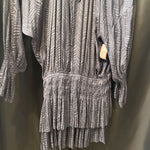 Load image into Gallery viewer, Current Air NWT Zebra LS Satin DRESSES M
