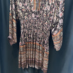 Load image into Gallery viewer, Current Air Floral LS Satin DRESSES Mp
