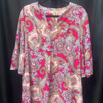 Load image into Gallery viewer, Jude Connally Paisley Bell Sleeve DRESSES L
