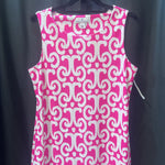 Load image into Gallery viewer, Jude Connally Scroll Print Slvless DRESSES L
