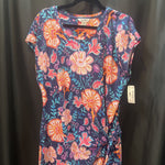 Load image into Gallery viewer, Tommy Bahama Floral Side Tie DRESSES L

