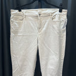 Load image into Gallery viewer, J Jill Cropped Fray Denim PANTS 12
