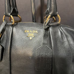 Load image into Gallery viewer, Prada Moon Pebbled HANDBAGS L
