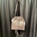 Load image into Gallery viewer, MK Snake Like Print/Metallic HANDBAGS Medium
