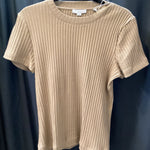 Load image into Gallery viewer, Vince NWT Ribbed SS TOPS L
