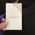 Load image into Gallery viewer, Lafayette 148 NWT Cotton V Neck 3/4 Slv TOPS L
