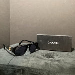 Load image into Gallery viewer, Chanel Small Plastic Classic Logo Sides SUNGLASSES OS
