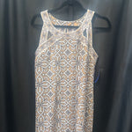 Load image into Gallery viewer, Gretchen Scott Patterned Cagey Neckline DRESSES M
