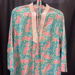 Load image into Gallery viewer, Lilly Pulitzer L/S Kaftan w/Belt DRESSES Large
