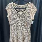 Load image into Gallery viewer, Weston Wear Lace Overlay Cap Sleeve DRESSES S
