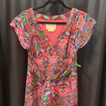 Load image into Gallery viewer, Vanessa Virginia Aztec Tiered Embellished Maxi DRESSES 4
