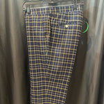 Load image into Gallery viewer, Paisley &amp; Gray Square Plaid MENS PANTS 33x32
