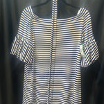 Load image into Gallery viewer, Donna Morgan Striped/Belted DRESSES 8
