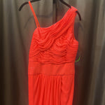 Load image into Gallery viewer, Adrianna Papell One Shoulder Mesh EVENING 12
