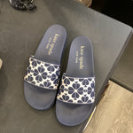 Load image into Gallery viewer, Kate Spade Logo Slides SHOES 9
