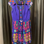 Load image into Gallery viewer, Tracy Reese NWT Floral Cutouts Cap Slv DRESSES 10
