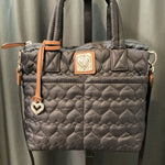 Load image into Gallery viewer, Brighton NWT Quilted Heart Tote HANDBAGS S
