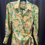 Load image into Gallery viewer, Zara Wrap L/S Print DRESSES XS
