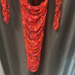 Load image into Gallery viewer, MISA Mesh Cut Out Belly DRESSES XS
